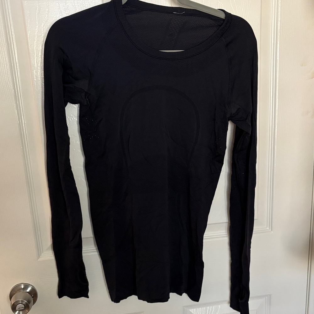 Women's dark purple  Long Sleeve Top